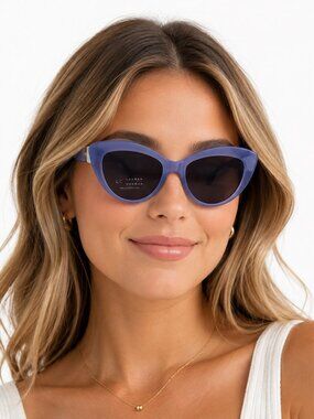 Lauren Conrad Women's Lavender Cat-Eye Sunglasses